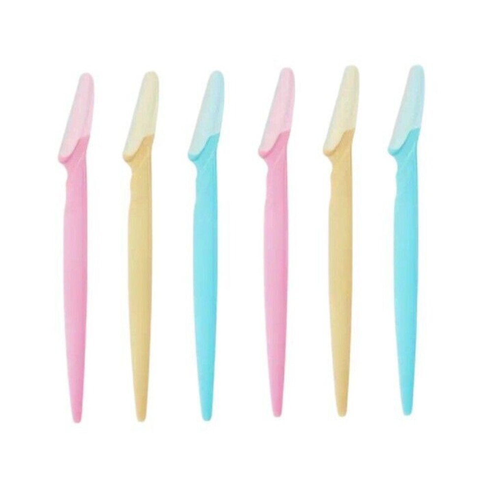 6 PCS (Razor)-(Eyebrow)-(Shavers)-(Facial Hair Remover)-(Mixed Color)-(New)-$6